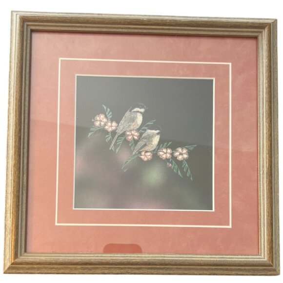 Charming Framed Bird Artwork w/ Glass, Matting & Wall Protectors – Ready to Hang - Picture 9 of 14
